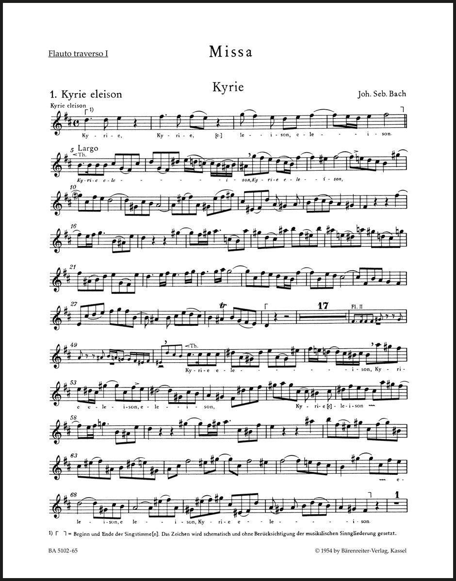 Bach: Mass in B Minor, BWV 232 – Ficks Music