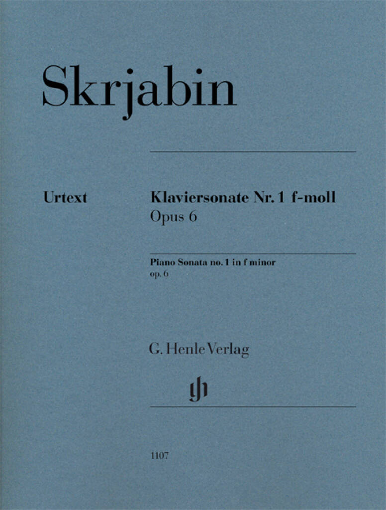 その他 Klaviersonate Nr. 1 f-moll op. 6 khxv5rg Scriabin: Piano Sonata No. 1 in F Minor, Op. 6 – Ficks Music