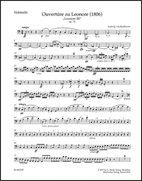 Beethoven: Leonore Overture No. 3