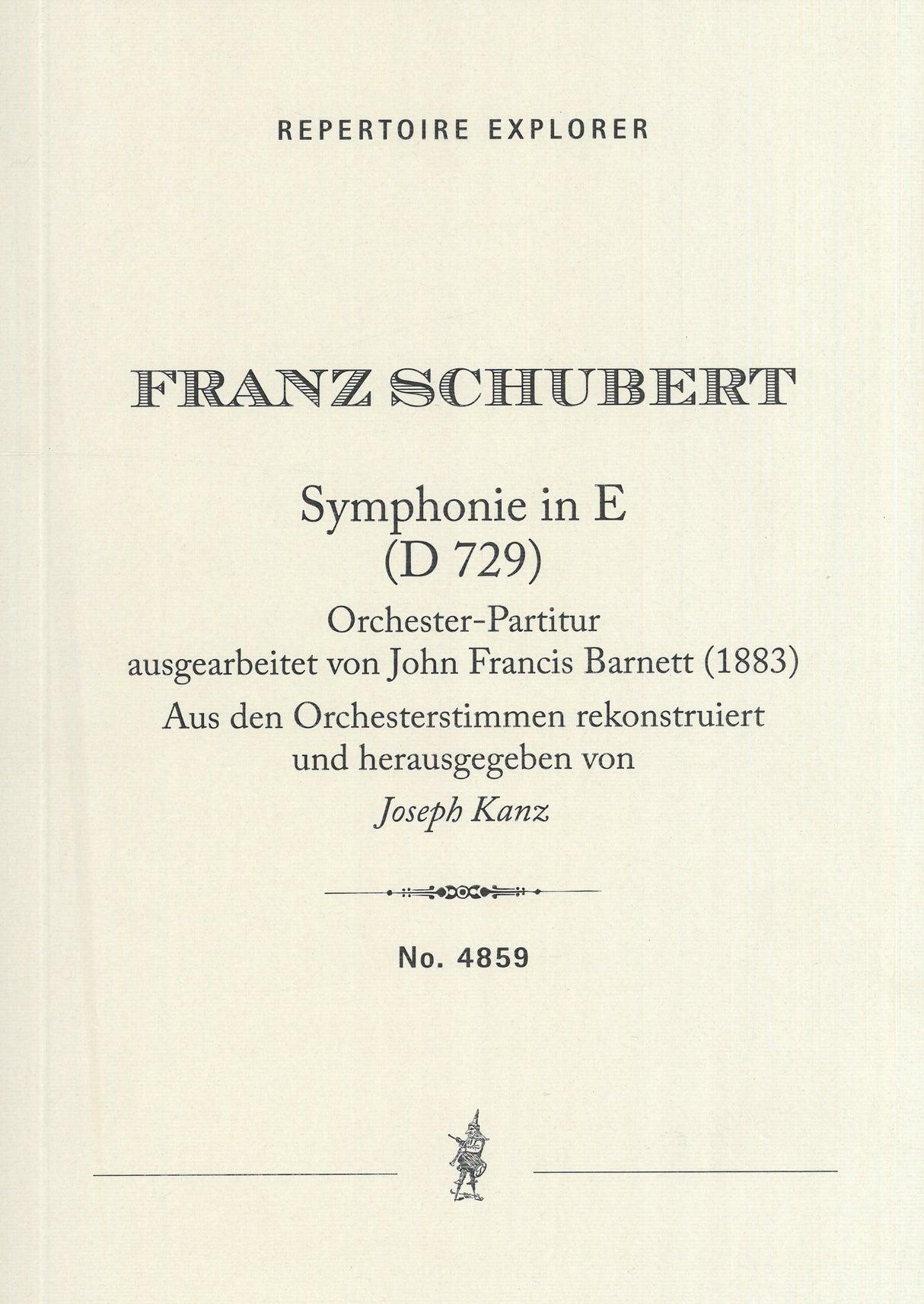 Schubert: Symphony in E, D 729 (completed by John Francis Barnett)