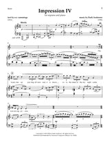 R. Anderson: Impression IV (Version for Soprano and Piano)