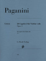 Paganini: 24 Caprices, Op. 1