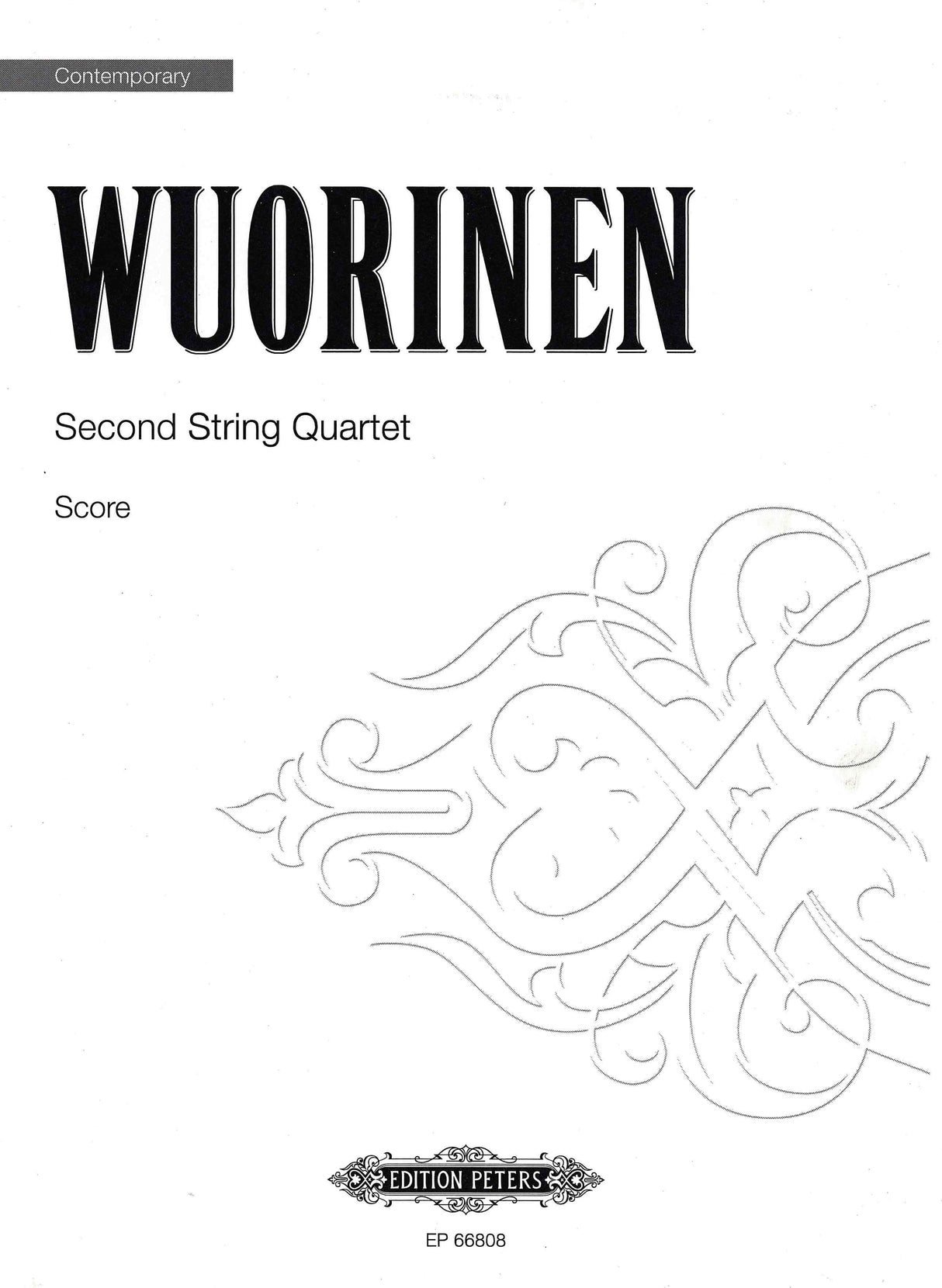 Wuorinen: String Quartet No. 2