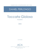 Perlongo: Toccata Gioiosa