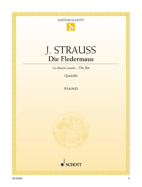 J. Strauss II: Fledermaus-Quadrille, Op. 363 (arr. for piano)