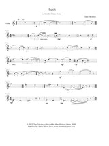 Davidson: Hush (Version for Violin)