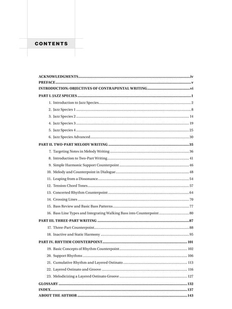 Counterpoint in Jazz Arranging