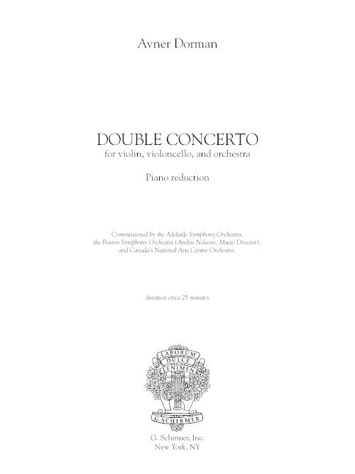 Dorman: Double Concerto
