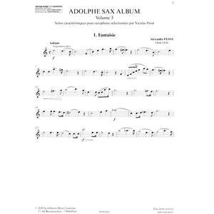 Adolphe Sax Album - Volume 3