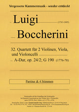 Boccherini: String Quartet in A Major, G 190, Op. 24, No. 2
