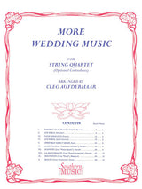 More Wedding Music for String Quartet
