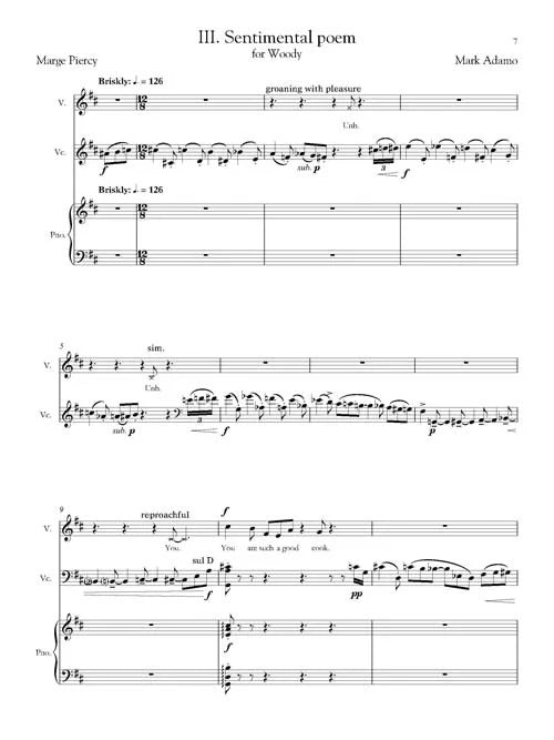 Adamo: The Racer's Widow