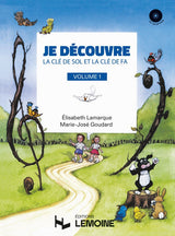 Je découvre la clé de sol et la clé de fa - Volume 1