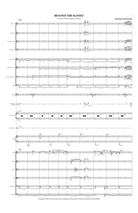 Jazwinski: Beyond the Sunset