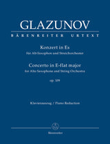 Glazunov: Alto Saxophone Concerto in E-flat Major, Op. 109