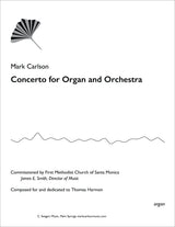 Carlson: Organ Concerto