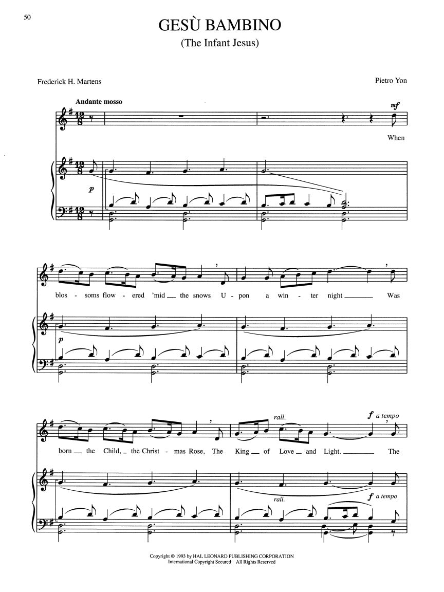 The First Book of Soprano Solos – Part 2