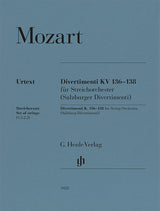 Mozart: Salzburg Divertimenti, K. 136–138 (arr. for chamber orchestra)