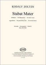 Kodály: Stabat Mater (original & arr. for SATB choir)