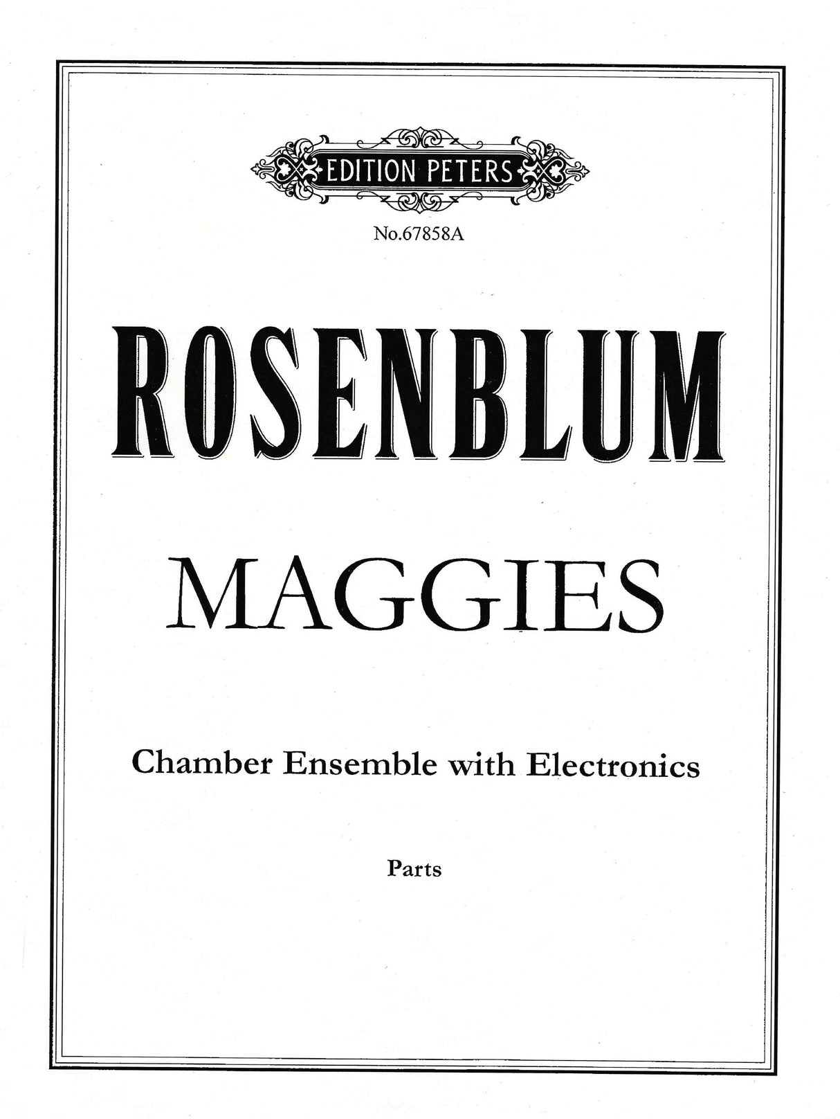 Rosenblum: Maggies