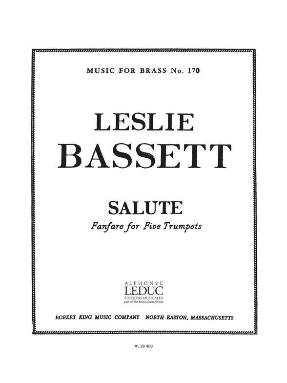 Bassett: Salute for 5 Trumpets