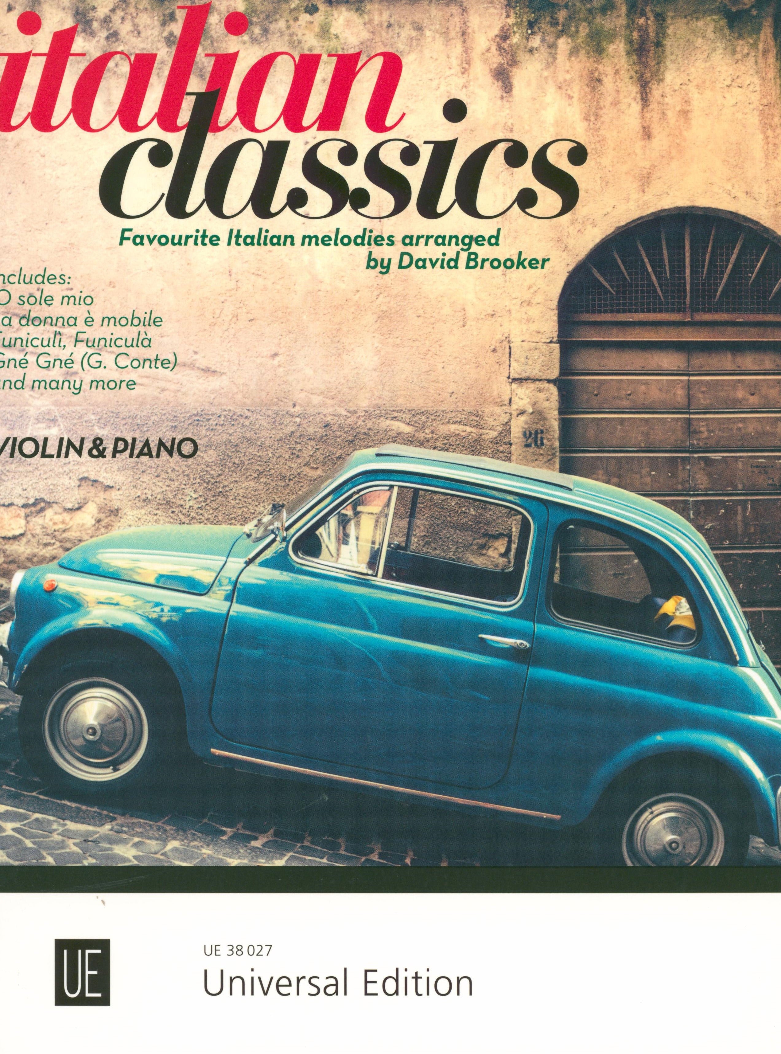 Italian Classics for Violin and Piano – Ficks Music
