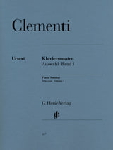 Clementi: Selected Piano Sonatas - Volume 1