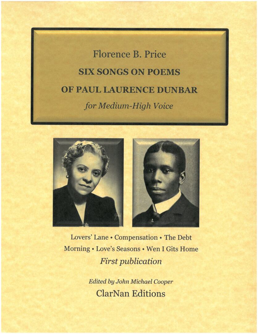 Price: 6 Songs on Poems of Paul Laurence Dunbar