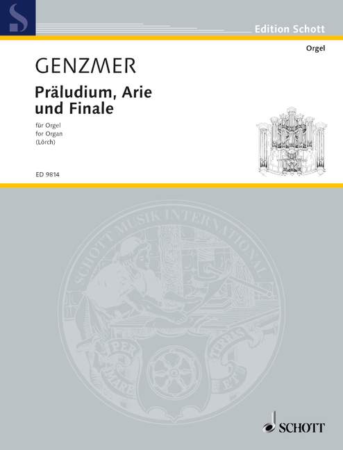 Genzmer: Prelude, Aria and Finale, GeWV 413
