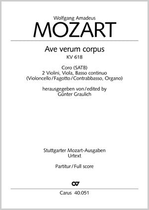 Mozart: Ave verum corpus, K. 618