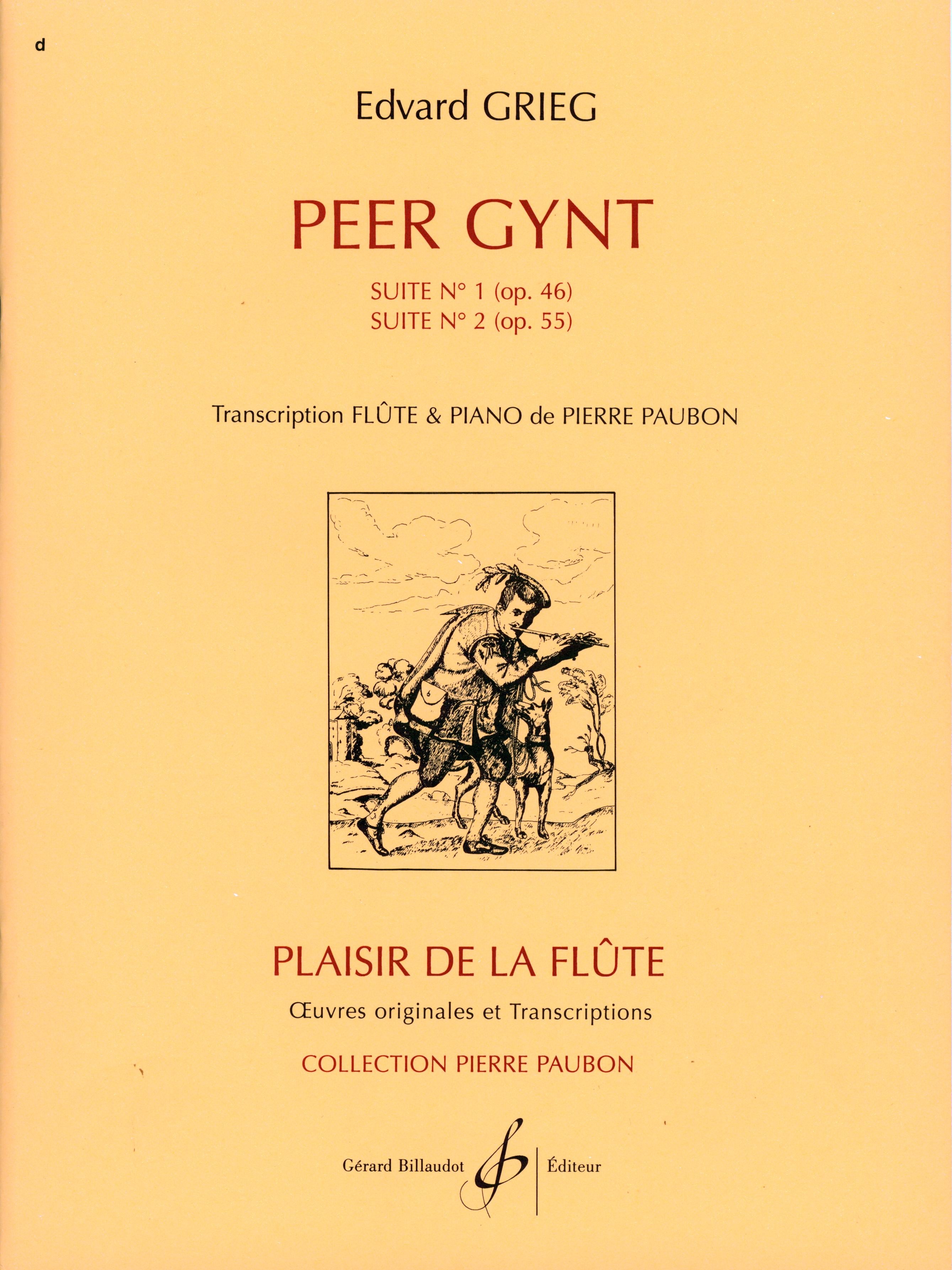 Grieg: Peer Gynt Suites (arr. for flute & piano) – Ficks Music
