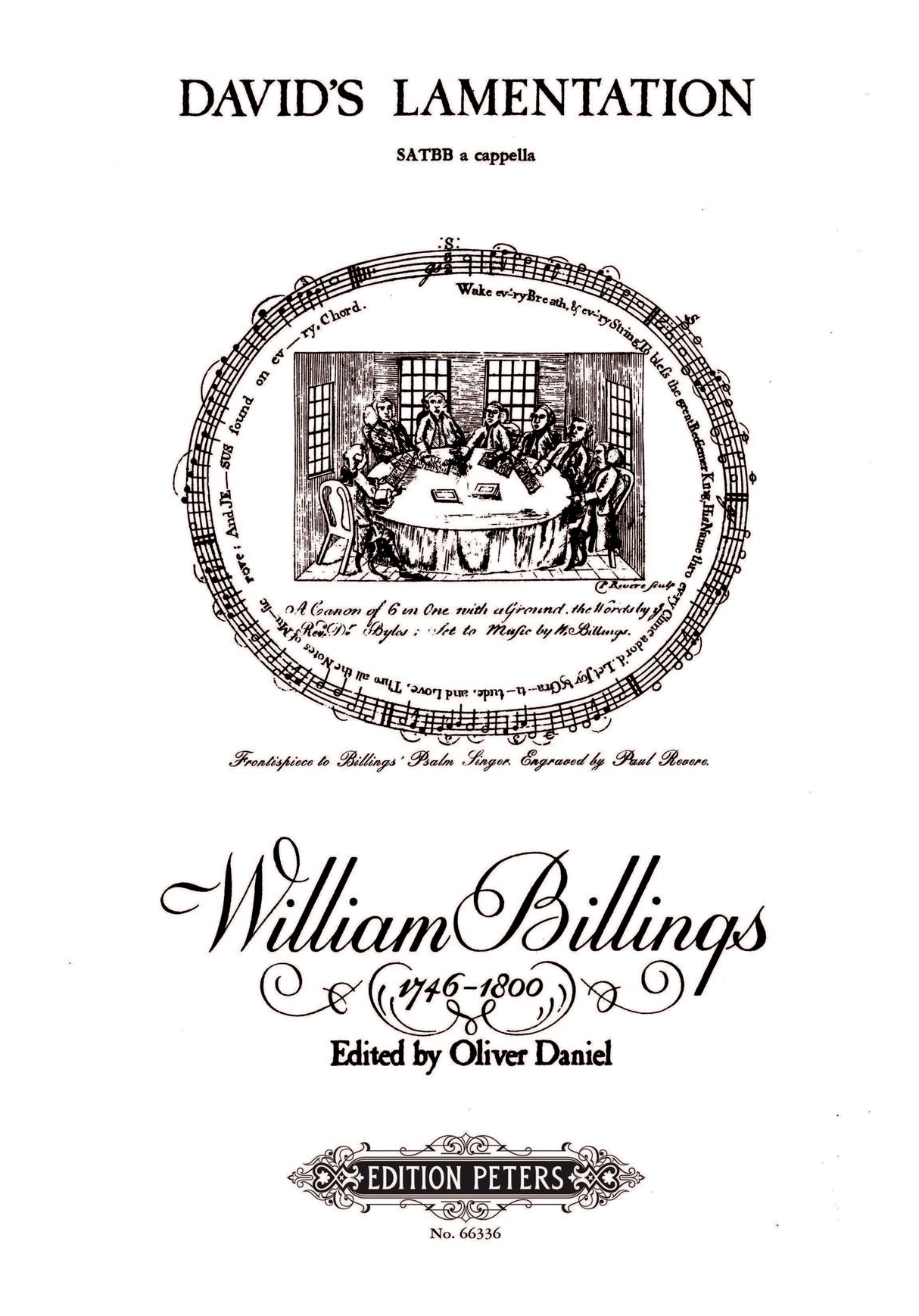 Billings: David's Lamentation