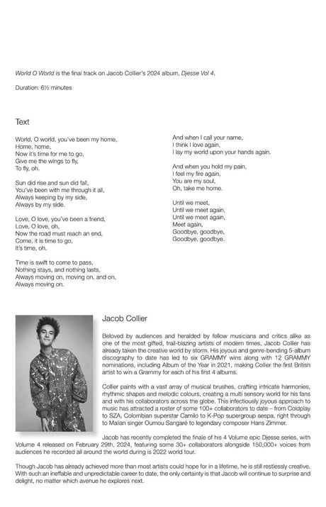 Collier: World O World - Original Version