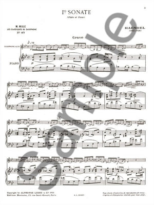 Famous Pieces Arranged for Alto Sax & Piano) - Volume 2