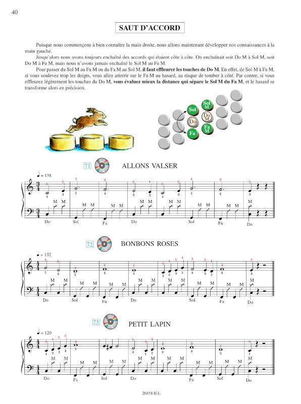 Maugain: Méthode d'accordéon - Volume 1 (Débutants)