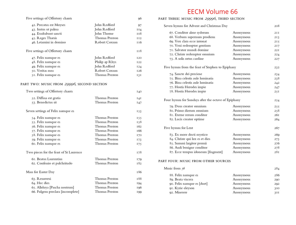 Early Tudor Organ Music I