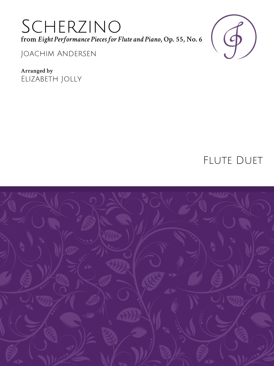 J. Andersen: Scherzino, Op. 55, No. 6 (arr. for 2 flutes)
