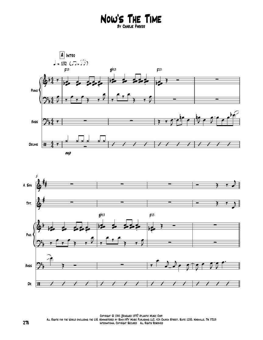 Charlie Parker: The Complete Scores