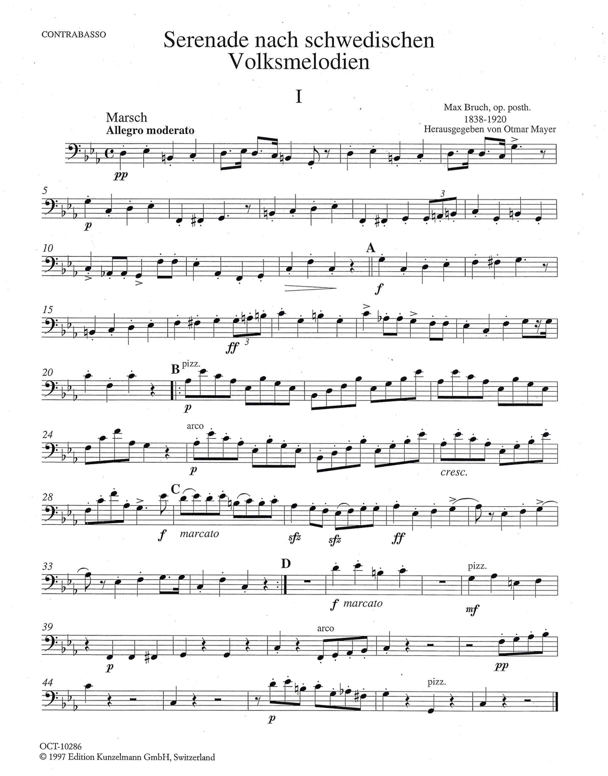 Bruch: Serenade after Swedish Melodies, Op. posth.