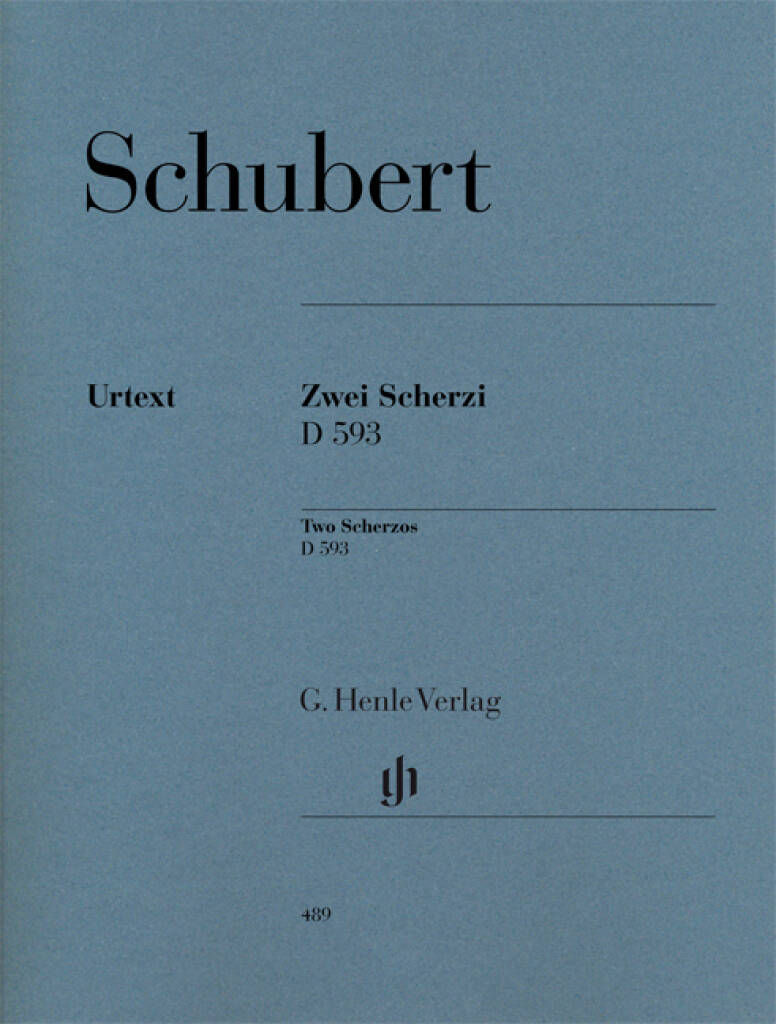 Schubert: 2 Scherzi, D 593