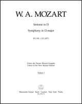 Mozart: Symphony in D Major, K. 196, 121 (207a)