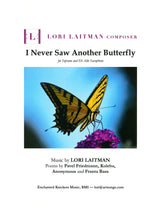 Laitman: I Never Saw Another Butterfly