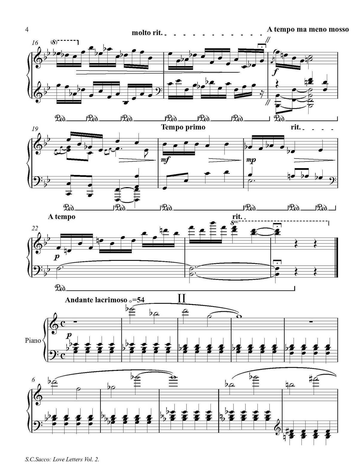 Sacco: Love Letters - Volume 2