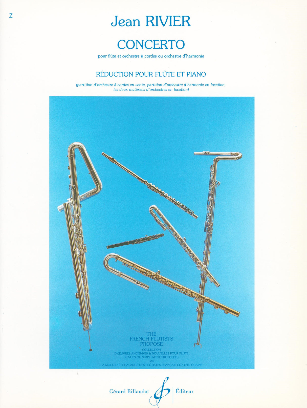 Rivier: Flute Concerto in C Major, Op. 65