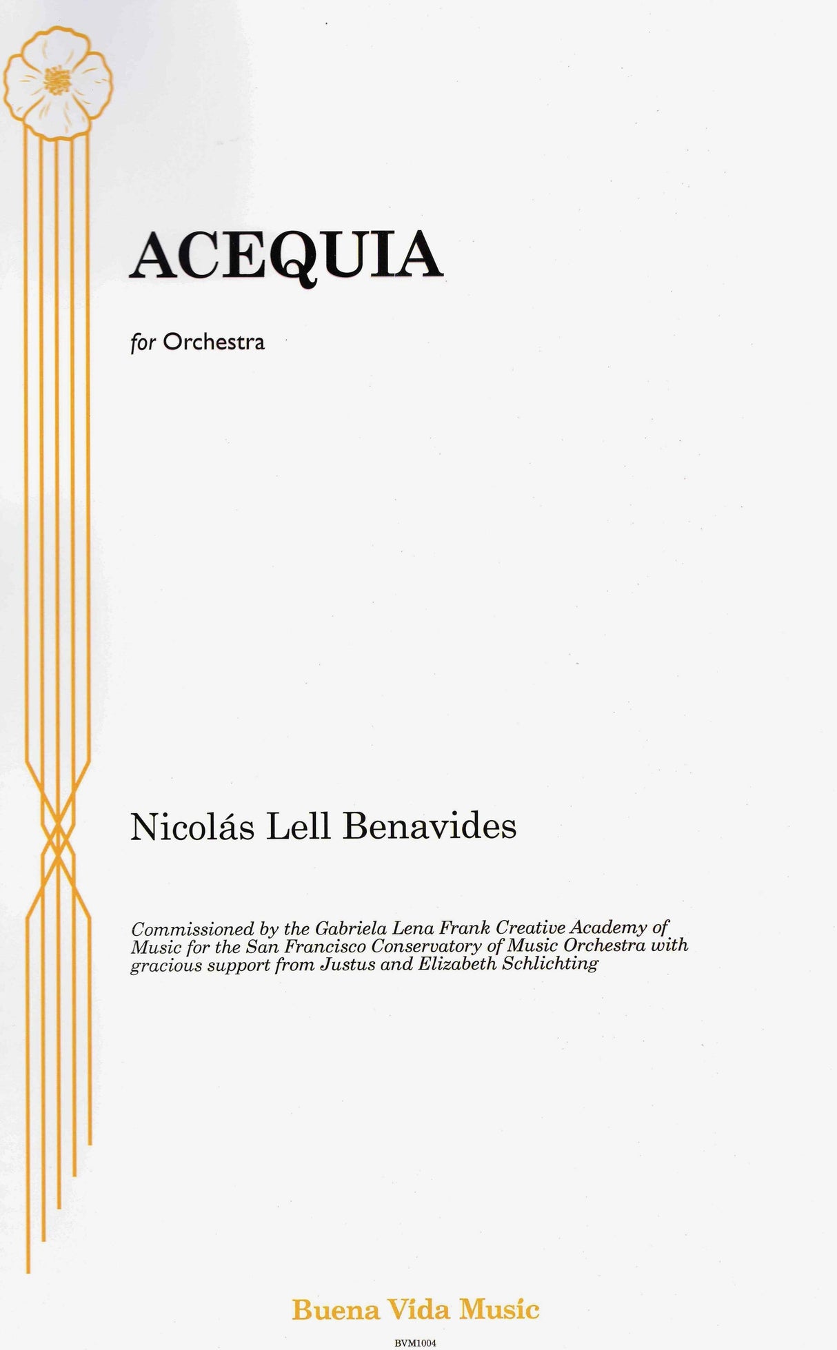 Benavides: Acequia