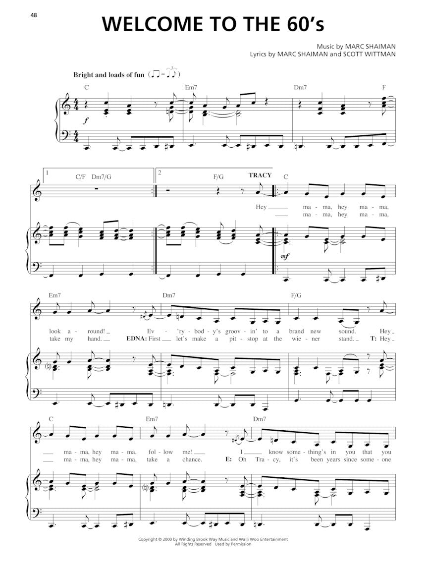 Hairspray - Vocal Selections