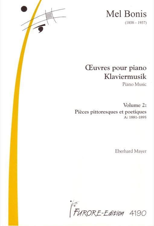 Bonis: Pièces pittoresques et poétiques - Volume 1 (1881-1895)