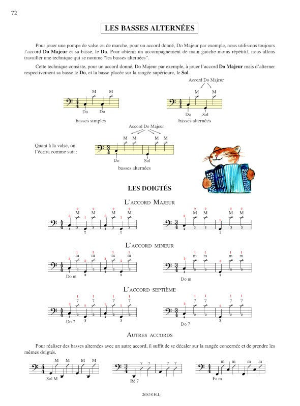 Maugain: Méthode d'accordéon - Volume 1 (Débutants)