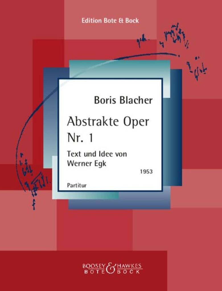 Blacher: Abstract Opera No. 1