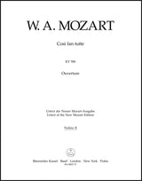 Mozart: Overture to Così fan tutte, K. 588